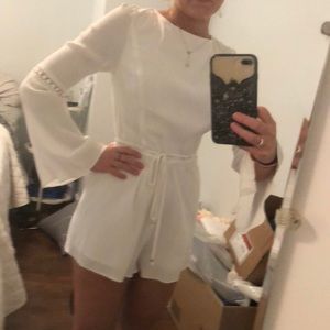 Guess white romper